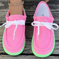 Non Slip Low Cut Skate Shoes Lightweight Canvas Sneakers