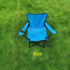 Outdoor Lightweight Folding Chair with Cup Holder & Carrying Bag