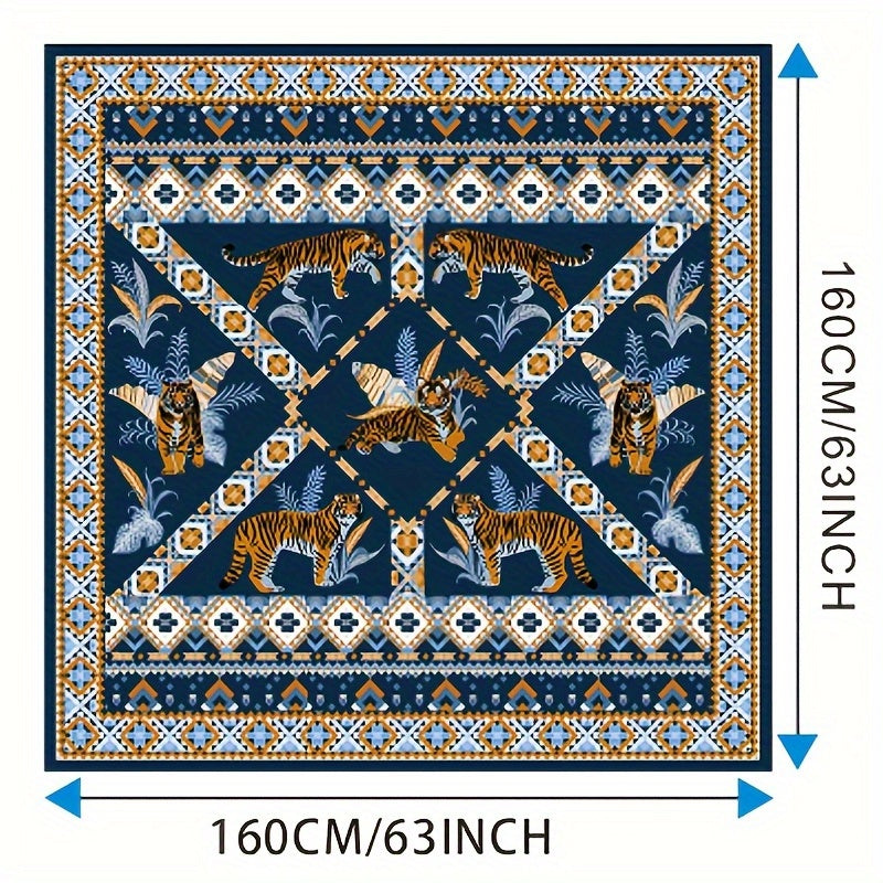 Boho Vintage Absorbent Non Slip Rug Stain Resistant Waterproof Mat