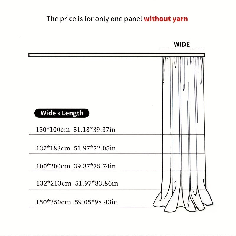 Modern Jacquard European Style Curtain for Home Decor