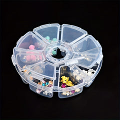 8 Grid Diamond Painting Tool Storage Box Containers Round Square Organizer