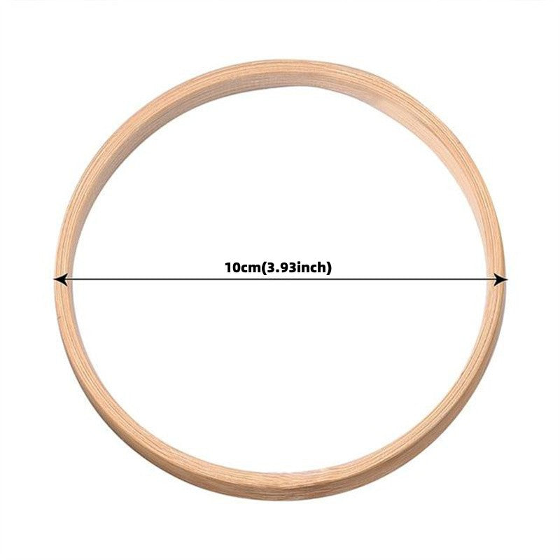 Wooden DIY Catcher Embroidery Hoop Craft Circle Ring Hanging Wedding Decor