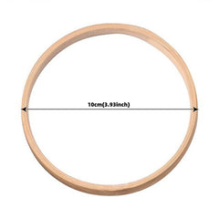 Wooden DIY Catcher Embroidery Hoop Craft Circle Ring Hanging Wedding Decor
