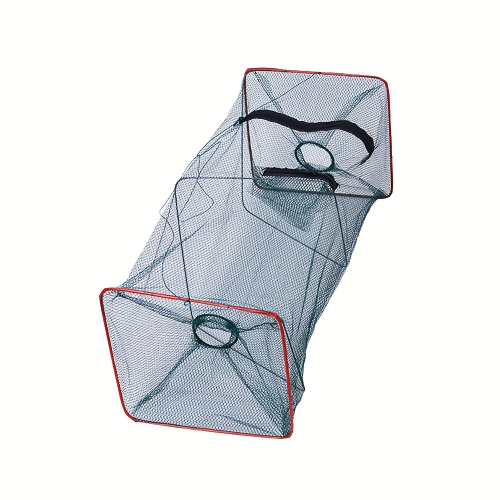 Portable Foldable Shrimp and Fish Trap Outdoor Fishing Net Cage