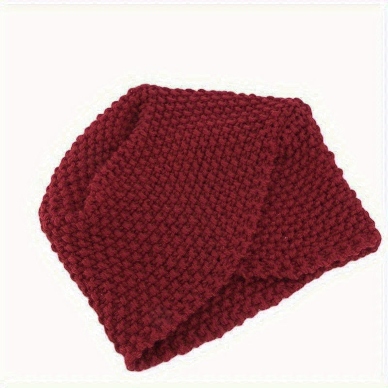 Vintage Knitted Beanie Warm Hat for Women