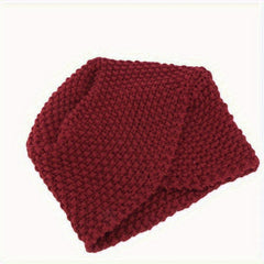 Vintage Knitted Beanie Warm Hat for Women