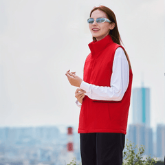 Sporty Vest Sleeveless Waterproof Windproof Sports Jacket Women's Activewear