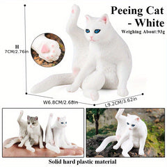 Cat Doll Toys Lift Legs Cat Doll Pet Kitten Toys Desktop Decoration