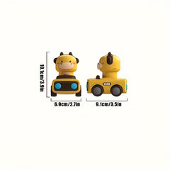 Animal Toy Car Cartoon Slide Skid League Team Car