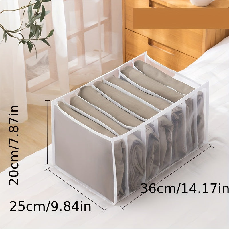 2pcs Underwear Storage Box Clothes Drawer - Space Saving Organizer