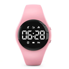 Outdoor Sport Kids LED Digital Watch with Step Counter Calories Distance Tracker