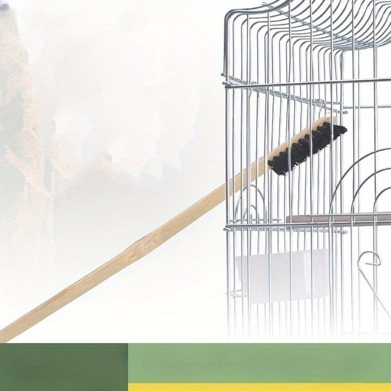 Small Pet Cage Cleaning Brush - Useful Cage Brush for Accessories