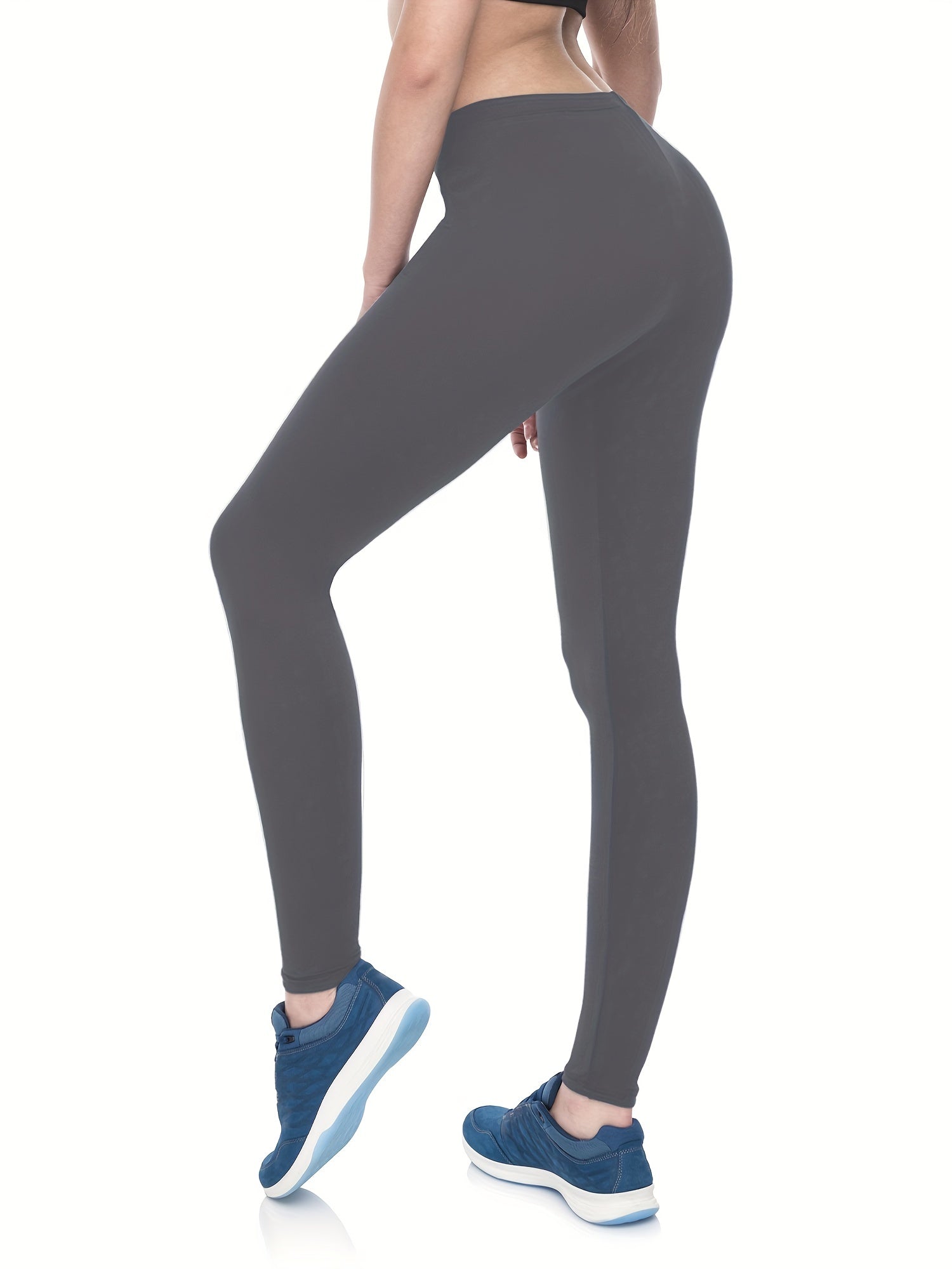High Waist Skinny Leggings Women's Clothing