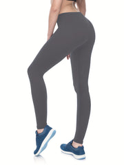 High Waist Skinny Leggings Women's Clothing