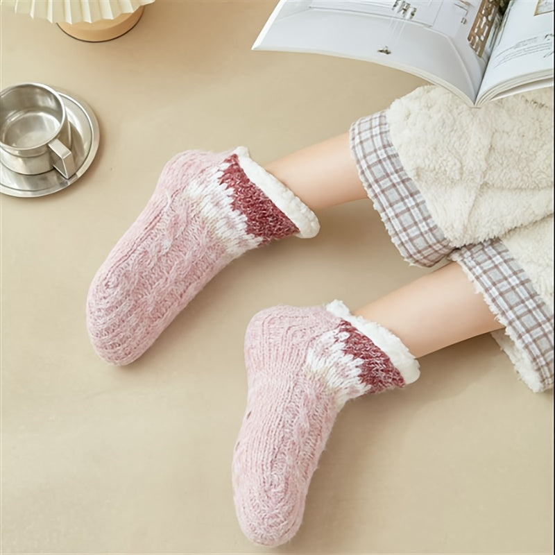Plush Lined Socks Women's Stockings