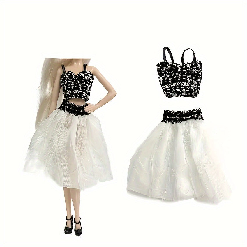 Lace Dress Skirt for 29.97 cm Dolls