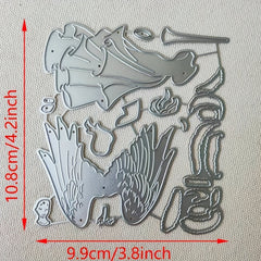 1pc Angel Metal Cutting Layering Die Scrapbooking Die DIY Card Craft Dies