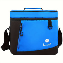 Waterproof Insulated Camping Cooler Bag with Handle and Shoulder Strap