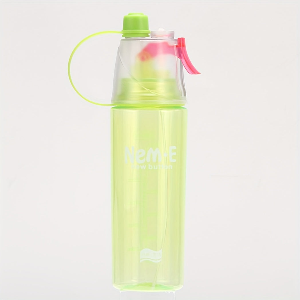 Spray Water Cup With Straw for Outdoor Sports and Fitness