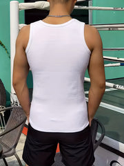 Men's Basic Sleeveless Tanktop for Summer