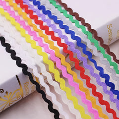 10 Meter Navy Wave Bending Band Sewing Lace Trim For Textile DIY Crafts