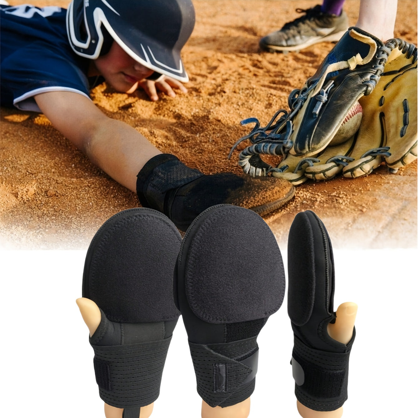 1pc Baseball Sliding Glove Left Right Hand Universal Softball Slide Gloves