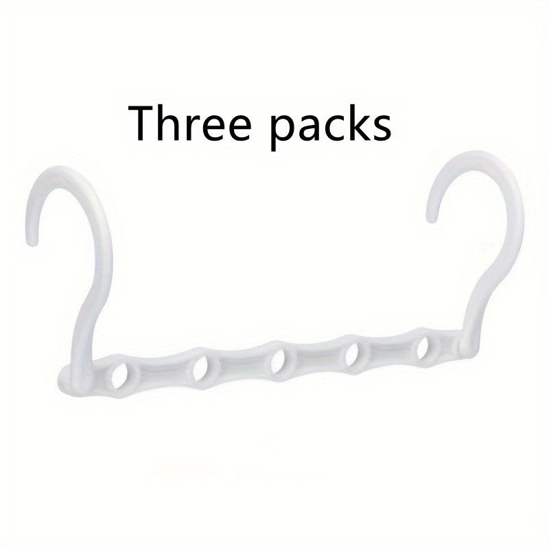 5pcs Foldable Magic Clothes Hanger Multifunctional Storage Clothes Hanger