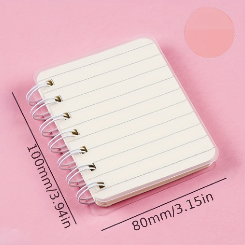 A7 Mini Spiral Notebook Grid Lined Paper