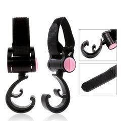 2pcs Stroller Hooks For Storage Bag