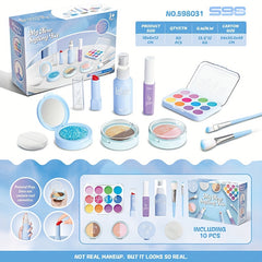 Girls' Role Play Makeup Kit Dress Up Set Non Liquid No Makeup Toy