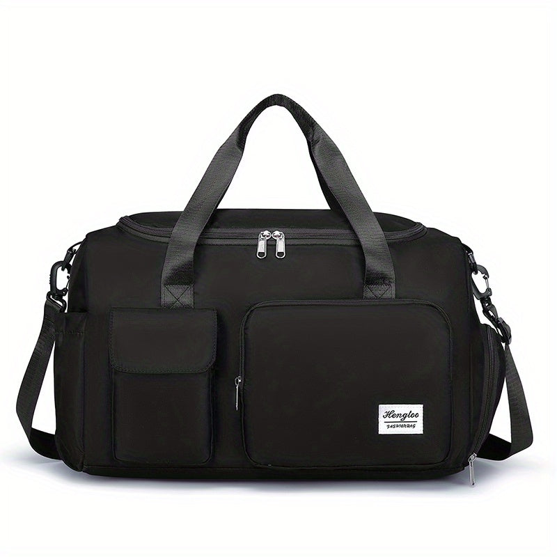 Minimalist Solid Luggage Bag Versatile Portable Fitness Bag
