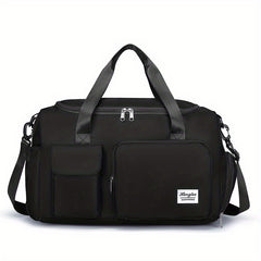 Minimalist Solid Luggage Bag Versatile Portable Fitness Bag