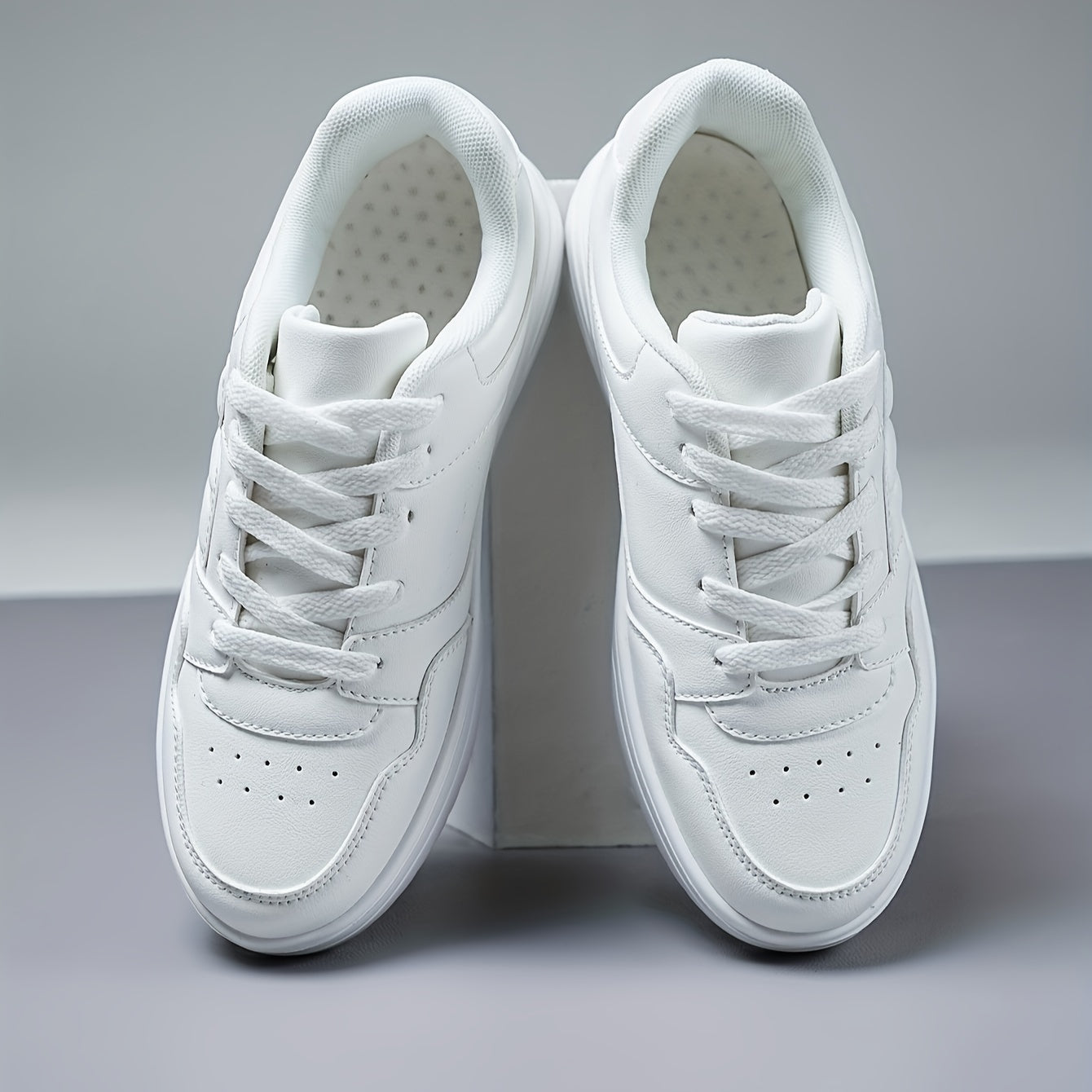 Women's Lace Up Platform Skate Shoes Sports Sneakers