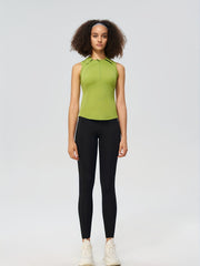 Women's Quick Dry Front Zipper Tight T-shirt