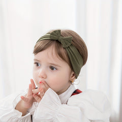 Baby Girls Bowknot Elastic Headband Hair Accessories