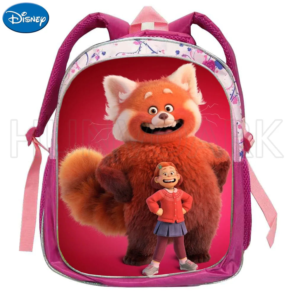 12inch Turning Red Cartoon Backpack Kids Schoolbags