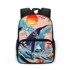 13 Inch See Animal Children School Bags Dolphin Octopus Sea Turtle
