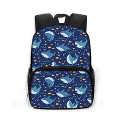 13 Inch See Animal Children School Bags Dolphin Octopus Sea Turtle
