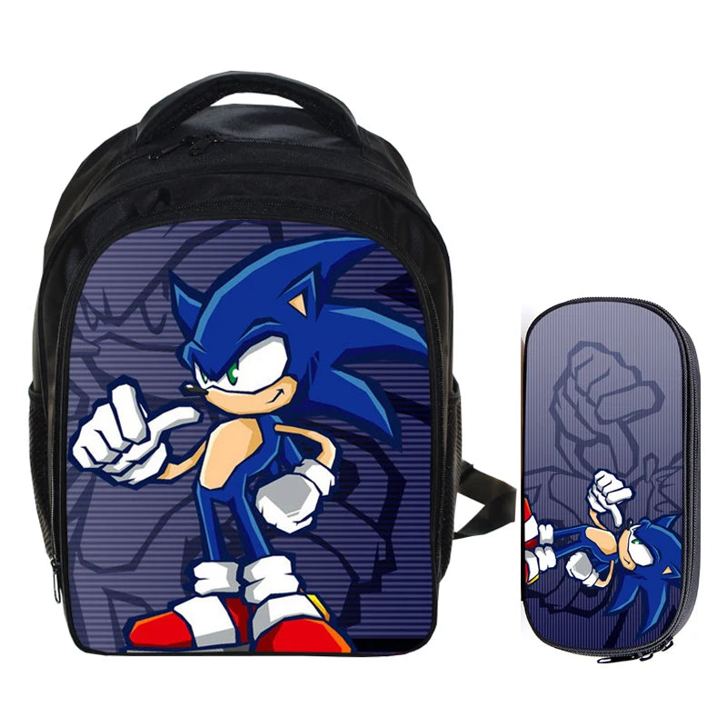13 Inch Cartoon Kids Backpack School Bags for Boys Girls Mochila Infantil Pencil