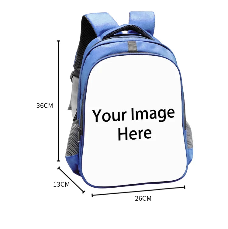 13" African Art Boys Print Backpack for Kids