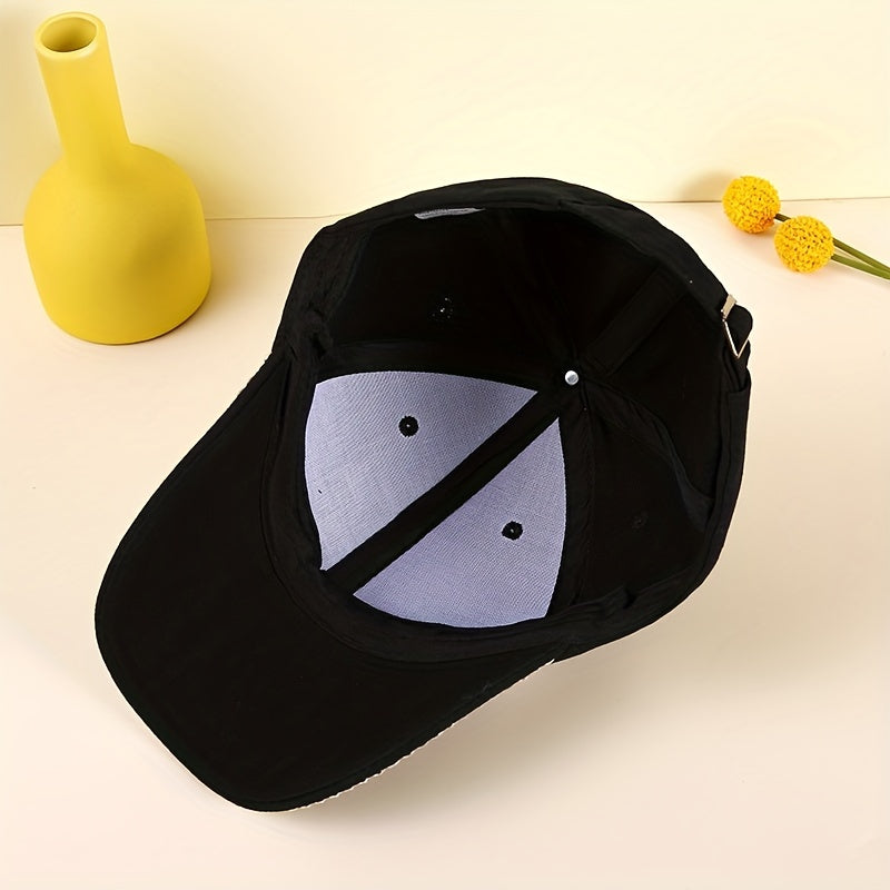 Faux Pearl Baseball Cap Patch Sun Hat Adjustable Dad Hats For Women