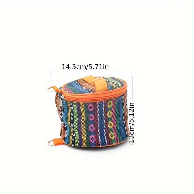 Outdoor Camping Tissue Box Roll Paper Box Folding Storage Bag