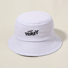 HONEY Fisherman Hat Bucket Hats Lightweight Casual Basin Hats
