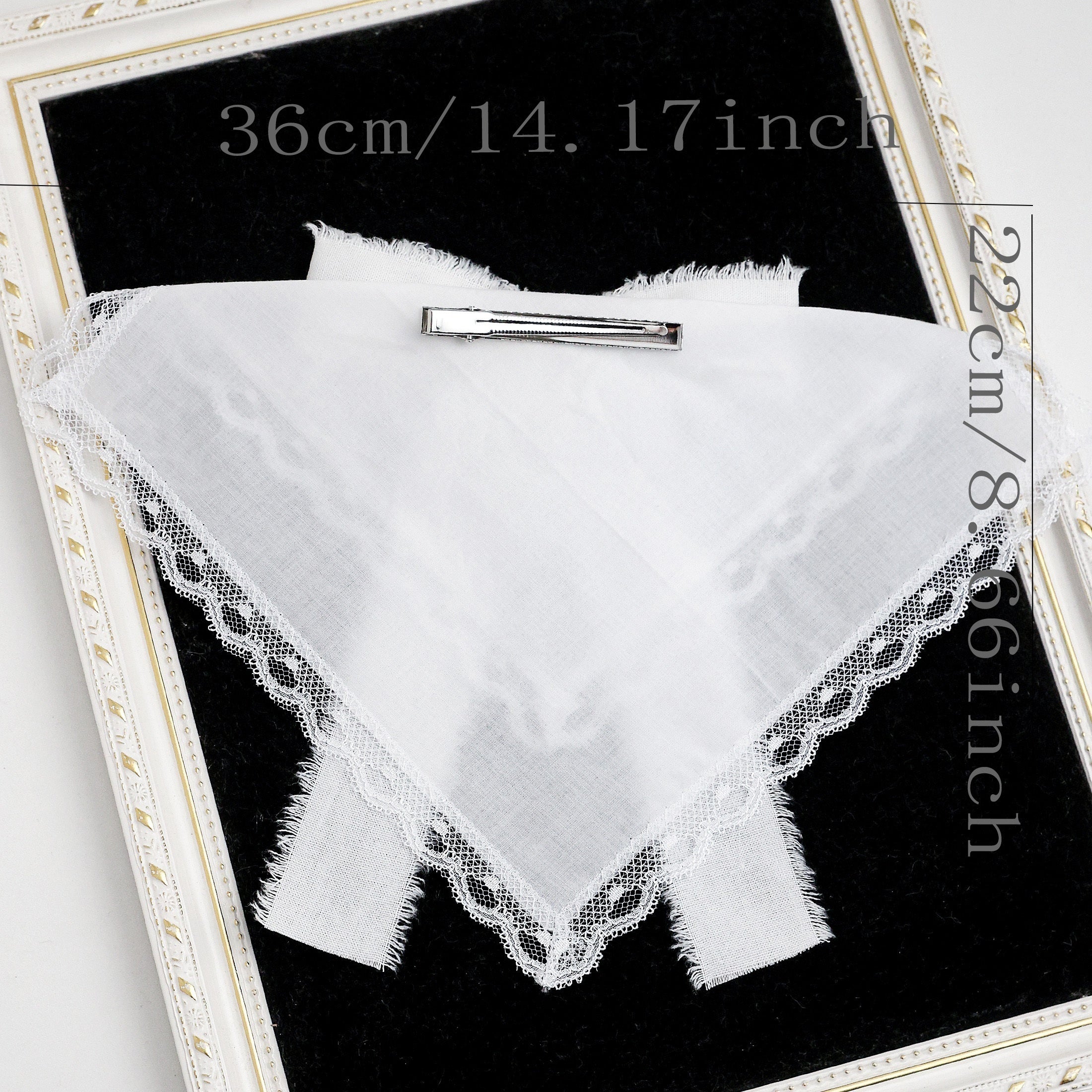 Fabric Bowknot Hair Clip for Women