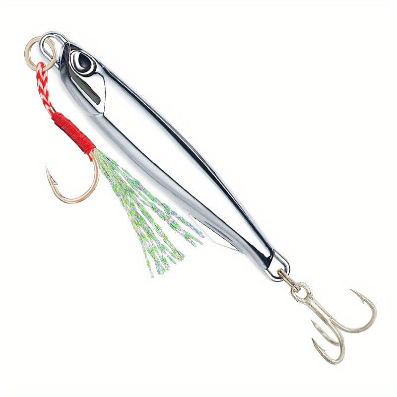 Sea Fishing Slow Jig Metal Jigging Spoon 3D Print Laser Artificial Bait Boat Fis