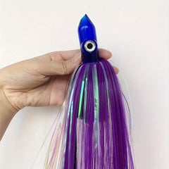 68g Acrylic Head Octopus Soft Bait Tuna Fishing Bait