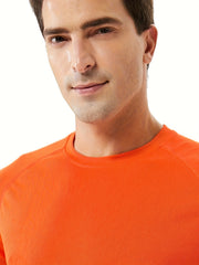 Men's Stretch Round Neck Sports T-shirt