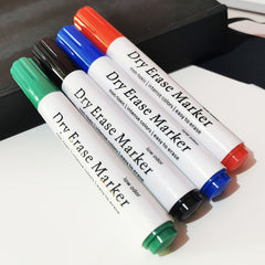 4pcs Erasable Highlighter & Whiteboard Markers