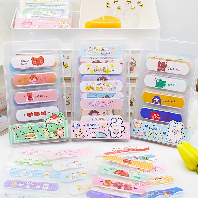 Cartoon Animal Bandage 8 Boxes Student Decorative Patch