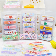 Cartoon Animal Bandage 8 Boxes Student Decorative Patch